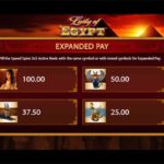 lady-of-egypt-slot-paytable